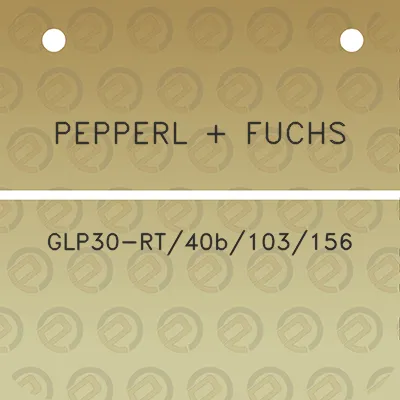 pepperl-fuchs-glp30-rt40b103156