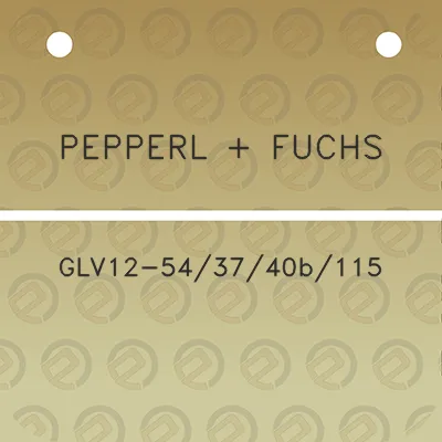 pepperl-fuchs-glv12-543740b115