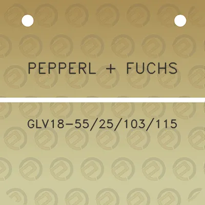 pepperl-fuchs-glv18-5525103115