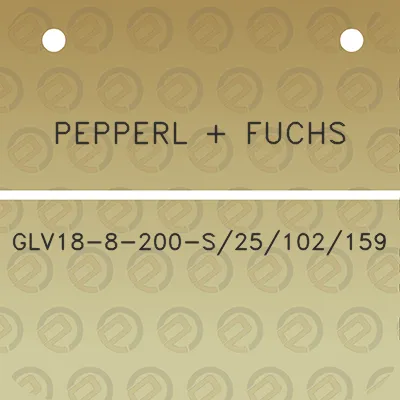 pepperl-fuchs-glv18-8-200-s25102159