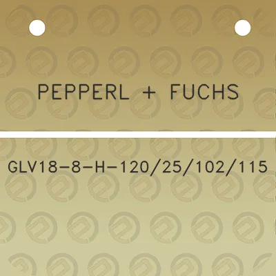 pepperl-fuchs-glv18-8-h-12025102115