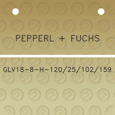 pepperl-fuchs-glv18-8-h-12025102159