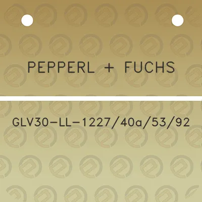 pepperl-fuchs-glv30-ll-122740a5392