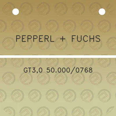 pepperl-fuchs-gt30-500000768