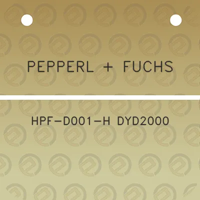 pepperl-fuchs-hpf-d001-h-dyd2000