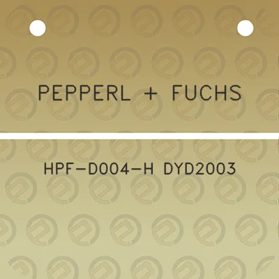 pepperl-fuchs-hpf-d004-h-dyd2003