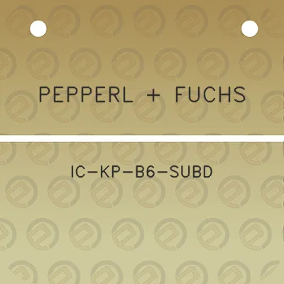 pepperl-fuchs-ic-kp-b6-subd