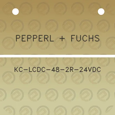 pepperl-fuchs-kc-lcdc-48-2r-24vdc