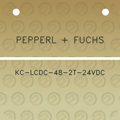 pepperl-fuchs-kc-lcdc-48-2t-24vdc