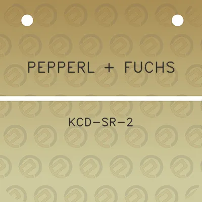 pepperl-fuchs-kcd-sr-2