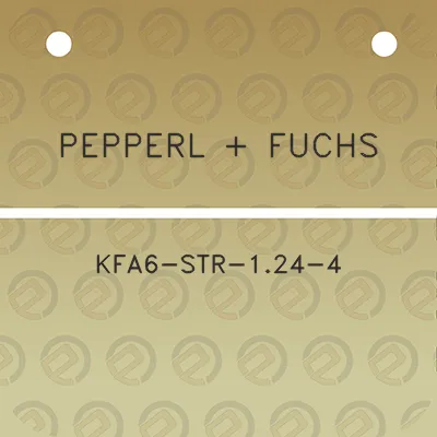 pepperl-fuchs-kfa6-str-124-4