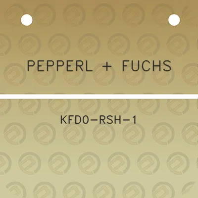 pepperl-fuchs-kfd0-rsh-1