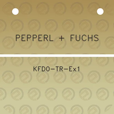 pepperl-fuchs-kfd0-tr-ex1
