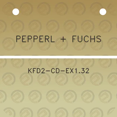 pepperl-fuchs-kfd2-cd-ex132