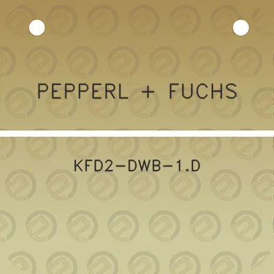 pepperl-fuchs-kfd2-dwb-1d