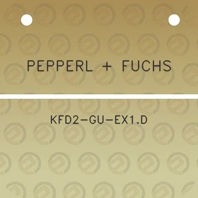 pepperl-fuchs-kfd2-gu-ex1d