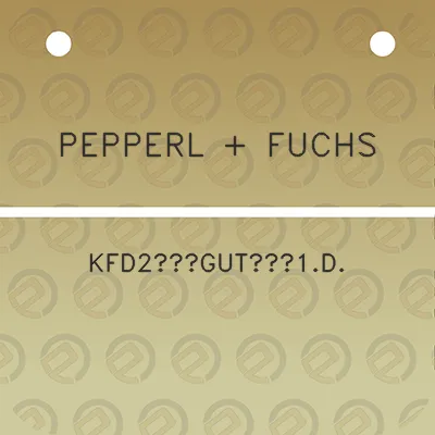 pepperl-fuchs-kfd2gut1d