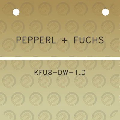 pepperl-fuchs-kfu8-dw-1d