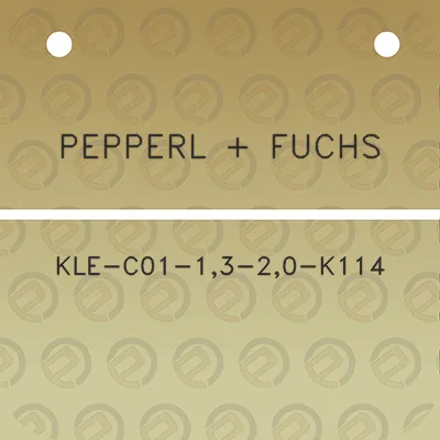 pepperl-fuchs-kle-c01-13-20-k114