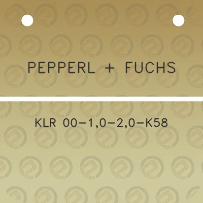 pepperl-fuchs-klr-00-10-20-k58