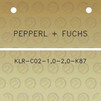 pepperl-fuchs-klr-c02-10-20-k87