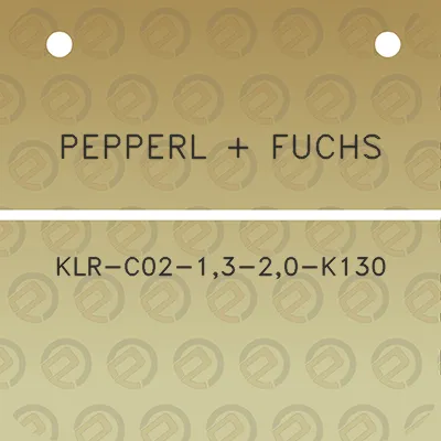 pepperl-fuchs-klr-c02-13-20-k130