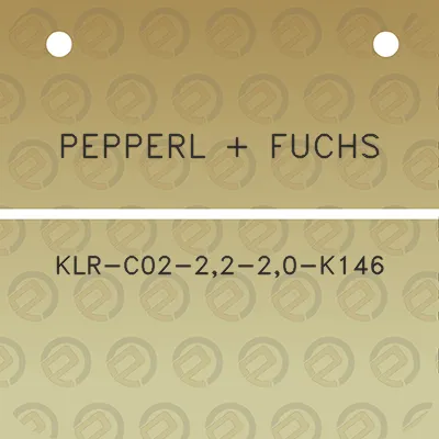 pepperl-fuchs-klr-c02-22-20-k146