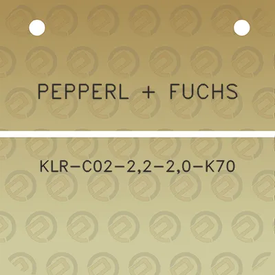 pepperl-fuchs-klr-c02-22-20-k70