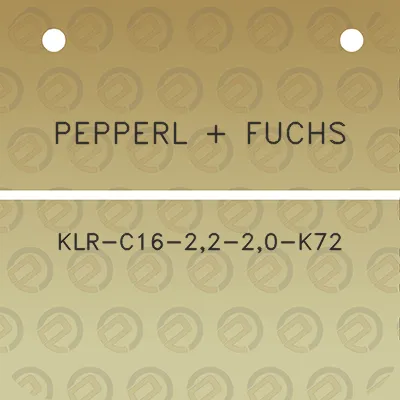 pepperl-fuchs-klr-c16-22-20-k72