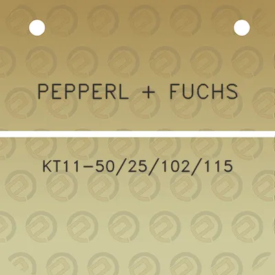 pepperl-fuchs-kt11-5025102115