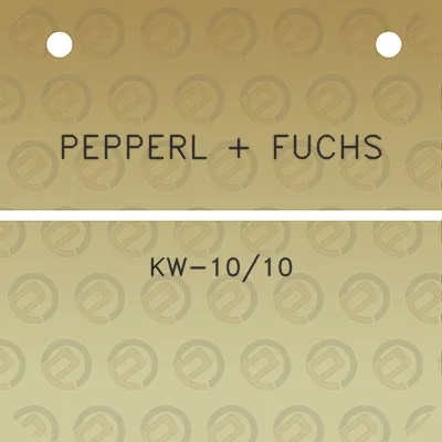 pepperl-fuchs-kw-1010