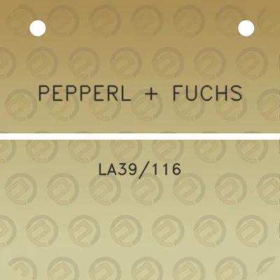 pepperl-fuchs-la39116