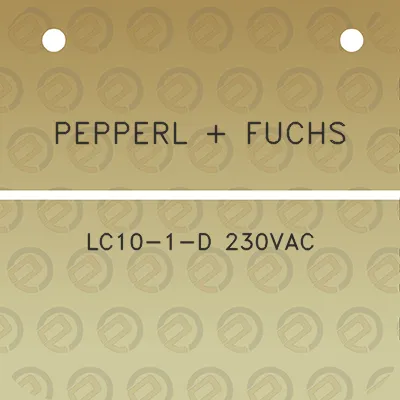 pepperl-fuchs-lc10-1-d-230vac