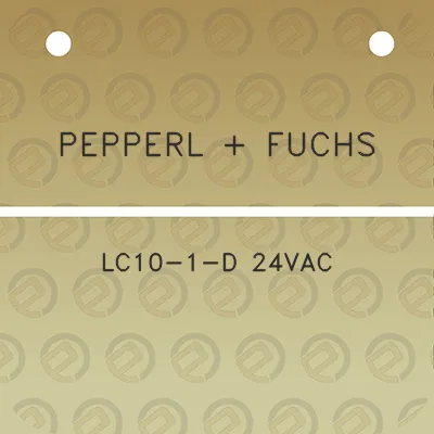 pepperl-fuchs-lc10-1-d-24vac