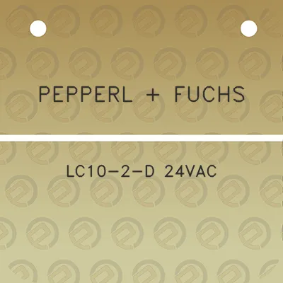 pepperl-fuchs-lc10-2-d-24vac