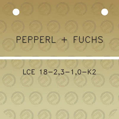 pepperl-fuchs-lce-18-23-10-k2