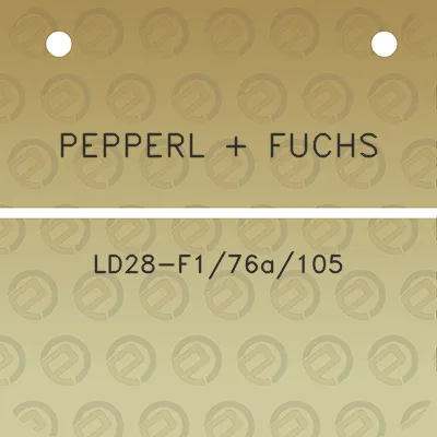 pepperl-fuchs-ld28-f176a105