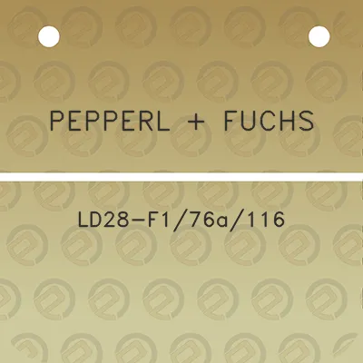 pepperl-fuchs-ld28-f176a116