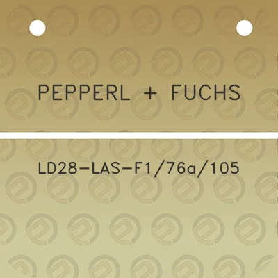 pepperl-fuchs-ld28-las-f176a105