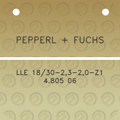 pepperl-fuchs-lle-1830-23-20-z1-4805-06