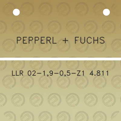 pepperl-fuchs-llr-02-19-05-z1-4811