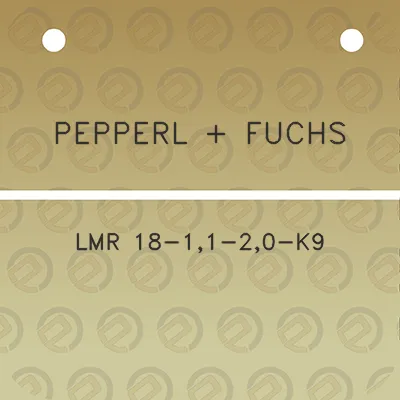 pepperl-fuchs-lmr-18-11-20-k9