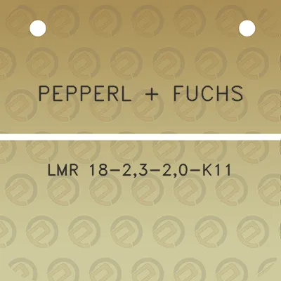 pepperl-fuchs-lmr-18-23-20-k11