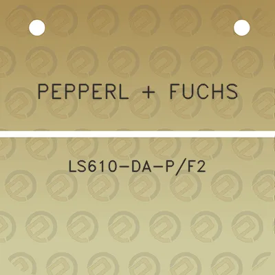 pepperl-fuchs-ls610-da-pf2