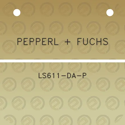 pepperl-fuchs-ls611-da-p