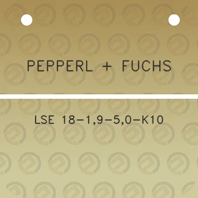 pepperl-fuchs-lse-18-19-50-k10