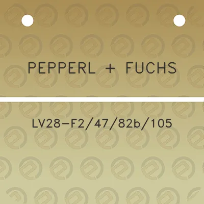 pepperl-fuchs-lv28-f24782b105