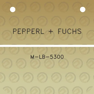 pepperl-fuchs-m-lb-5300