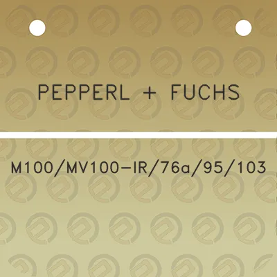 pepperl-fuchs-m100mv100-ir76a95103