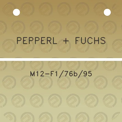 pepperl-fuchs-m12-f176b95